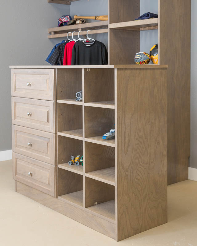 Hardwood Shelving  Wood Closet Shelving — Cope Closet Concepts