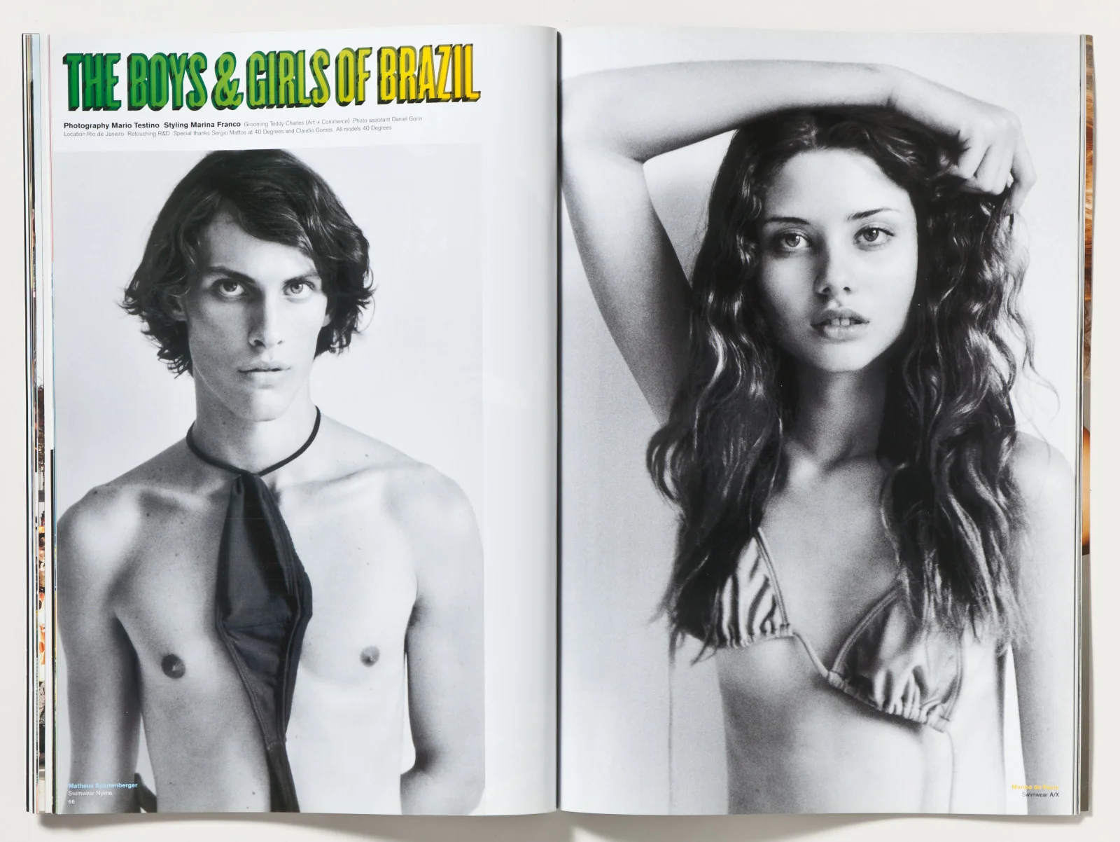 V magazine // photo Mario Testino