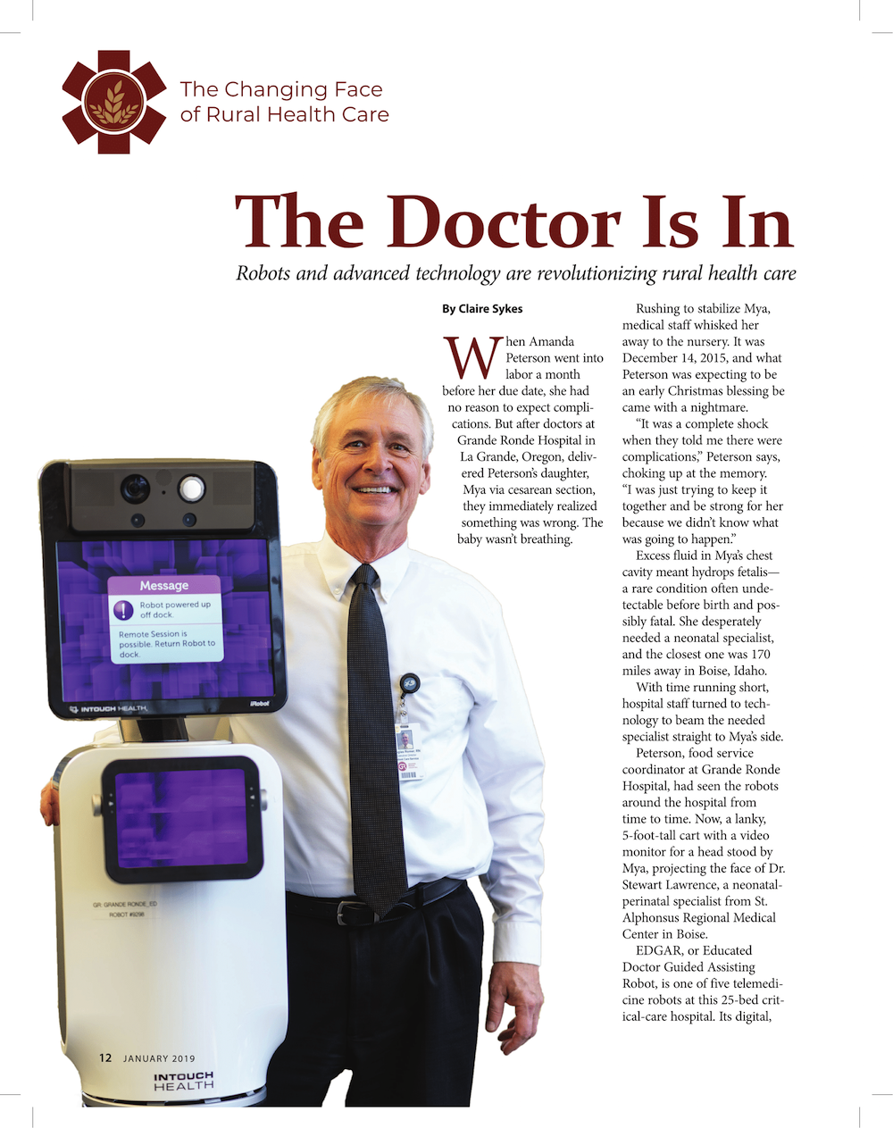 The Doctor is In, page 1