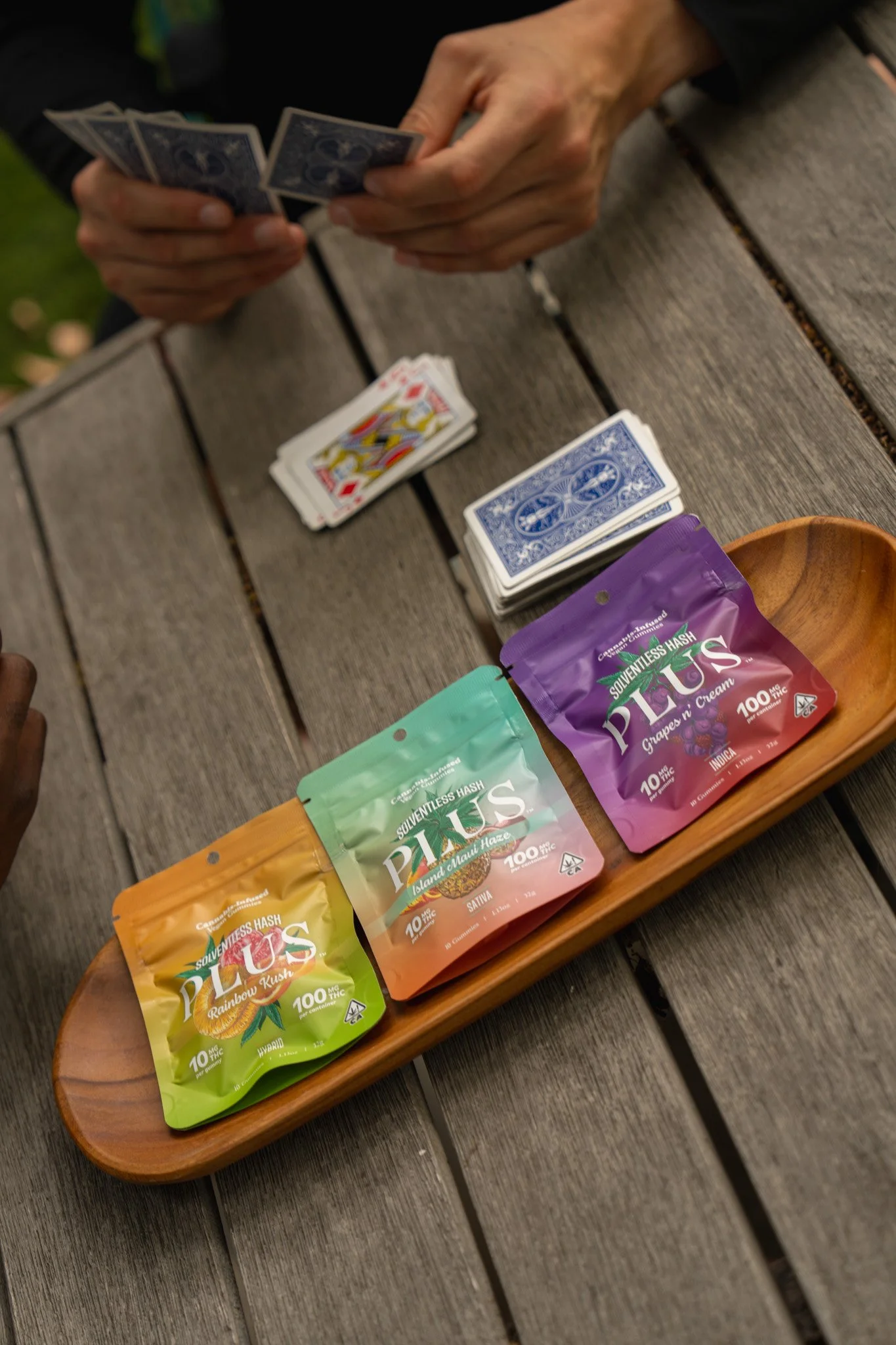 plus solventless hash line of gummies