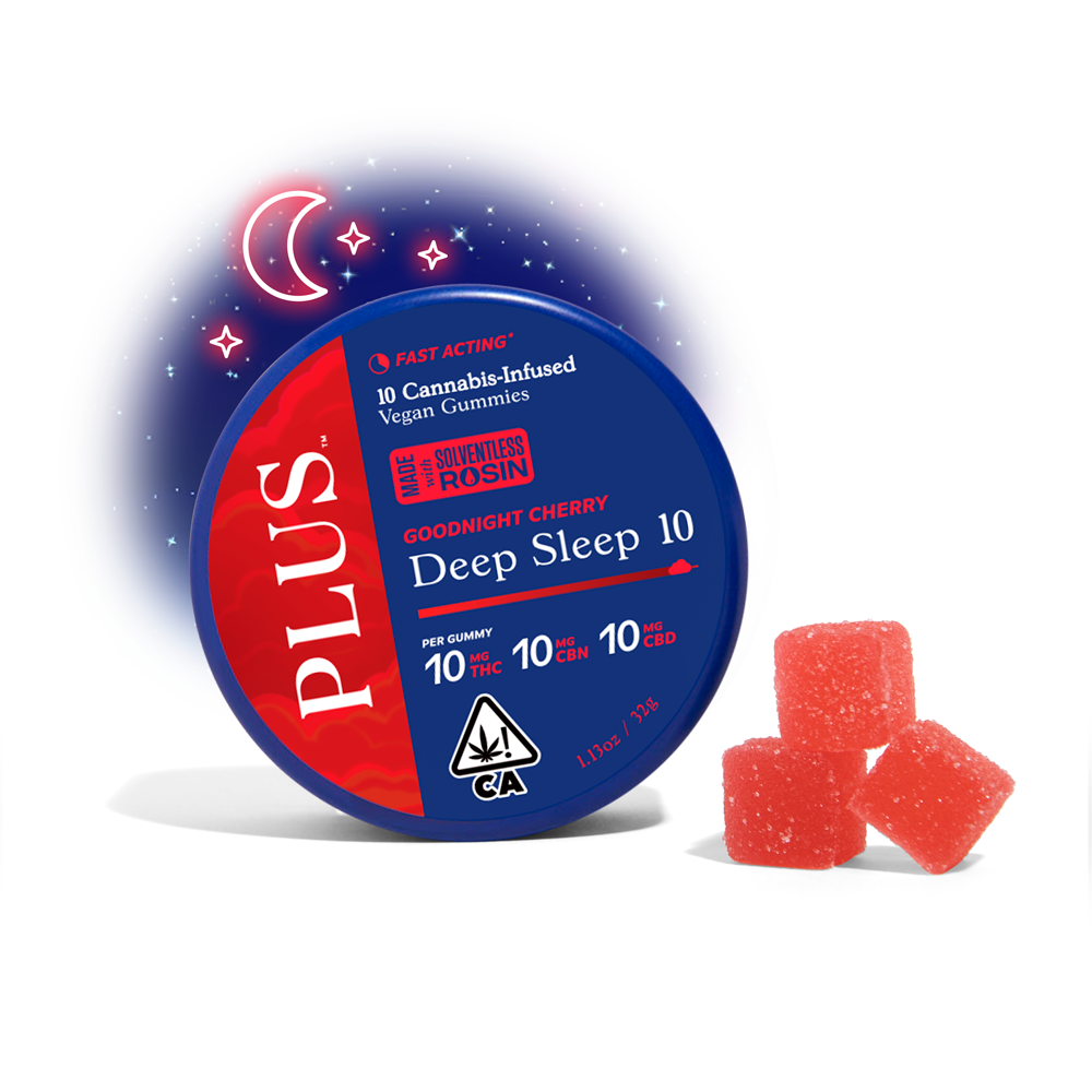 plus sleep goodnight cherry gummy tin