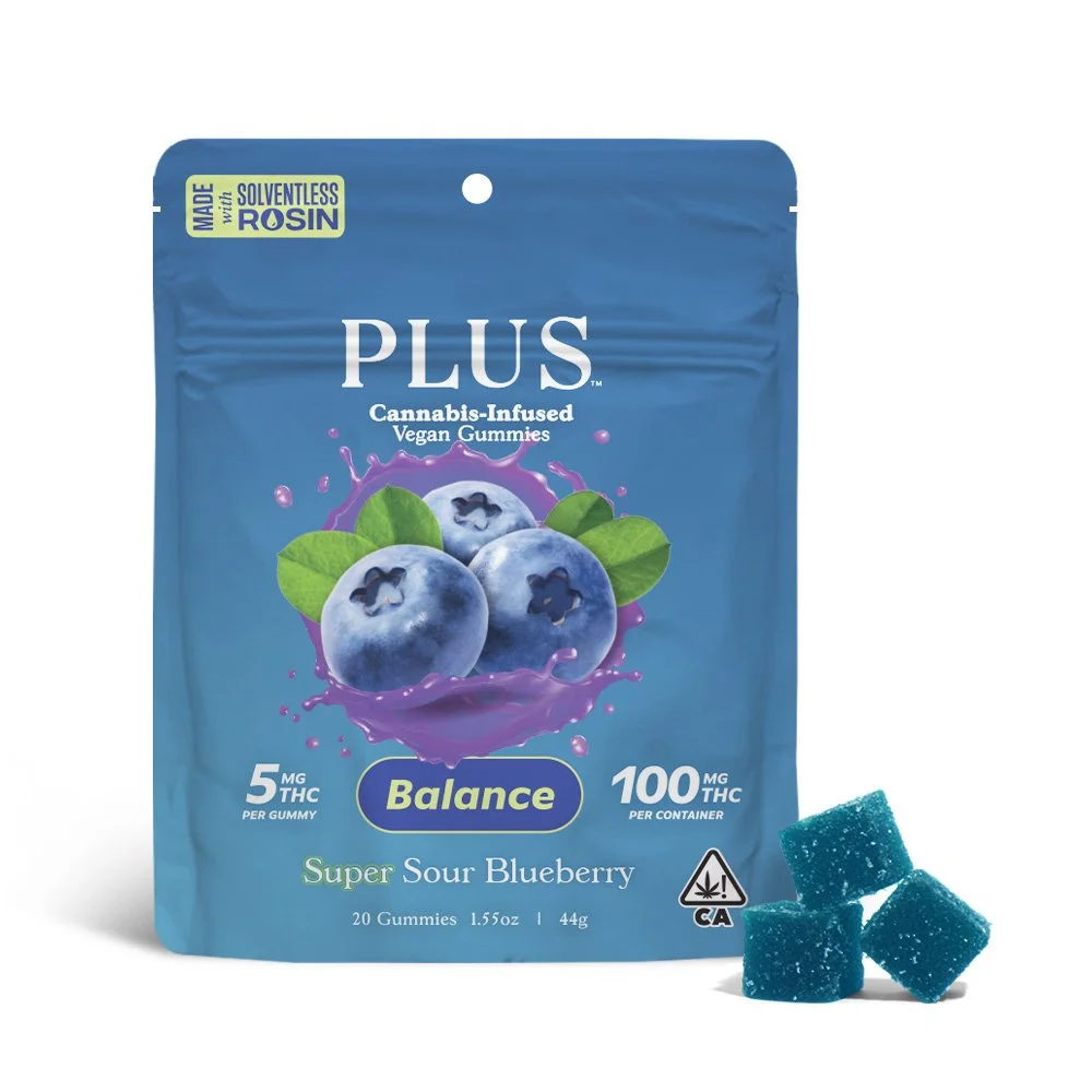 super sour blueberry pouch and gummies