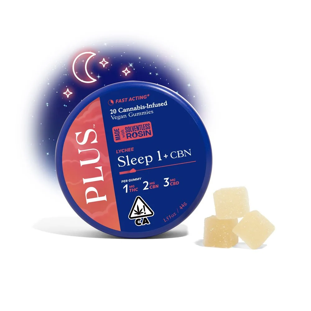 PLUS lychee sleep gummies