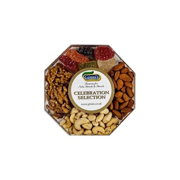 Vegan  GIFT TRAY - Nuts, Dried Fruit and  Sweets  (280g) 