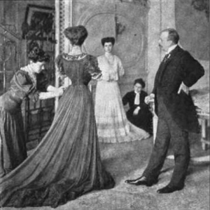 Doeuillet supervising fit, Everybodys Magazine October 1905