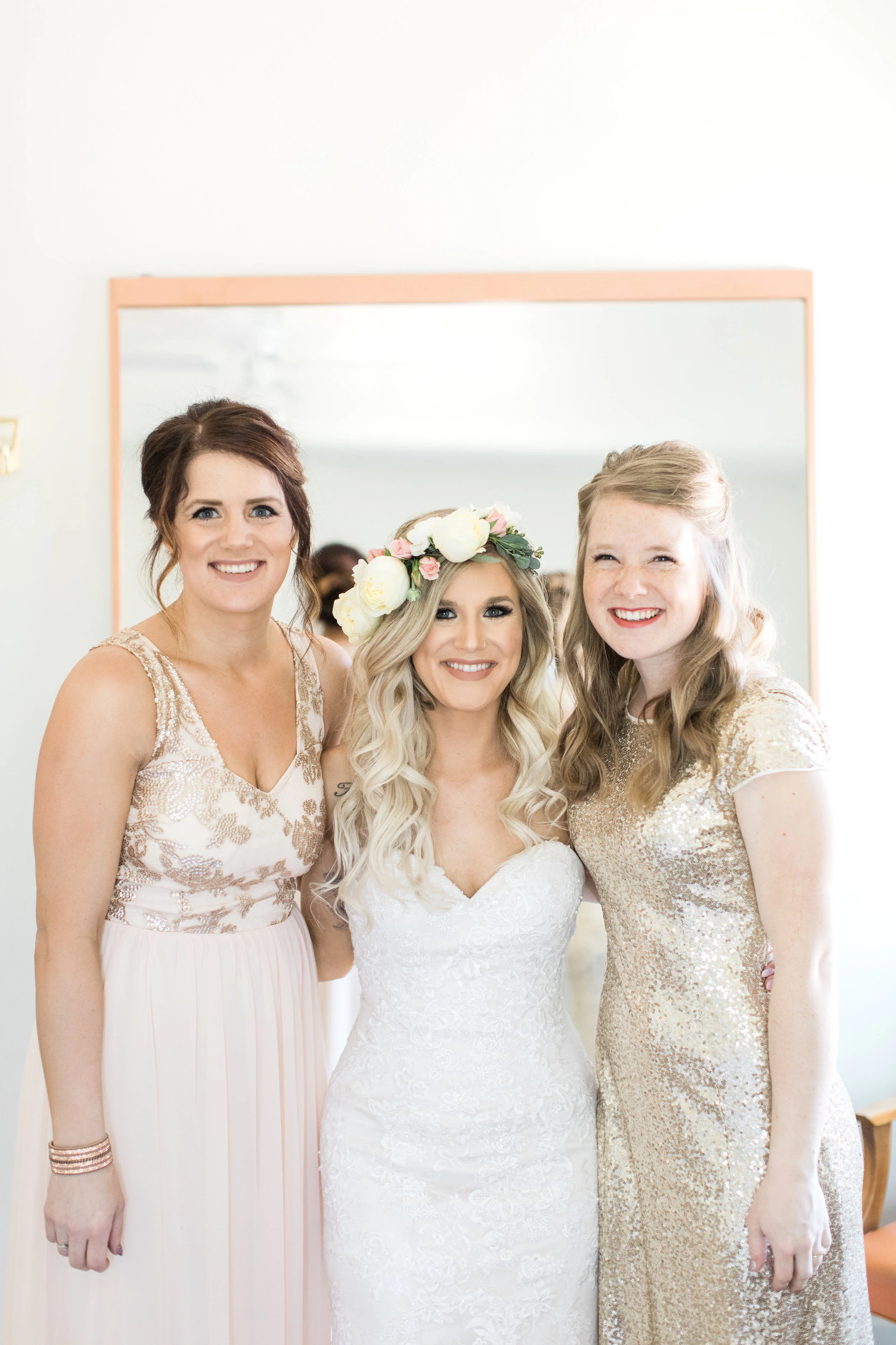 My lovely sisters. The one on my right (your left) is actually my twin sister :)