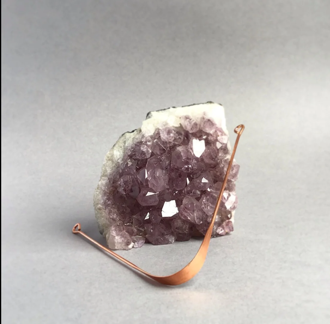 Ayurvedic Copper Tongue Scraper/ Cleaner