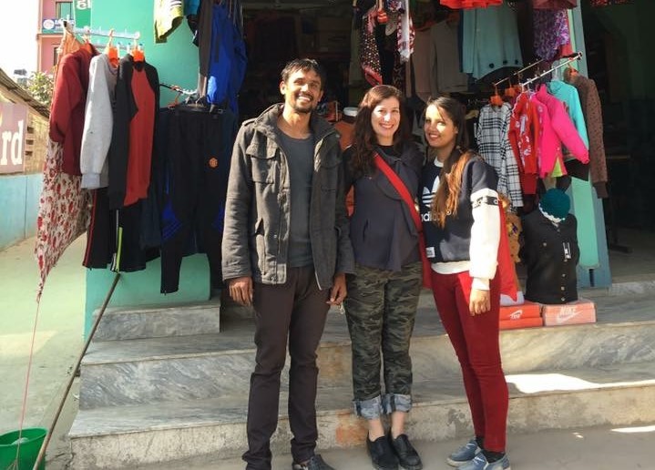 Jarnar, Mamta and me.