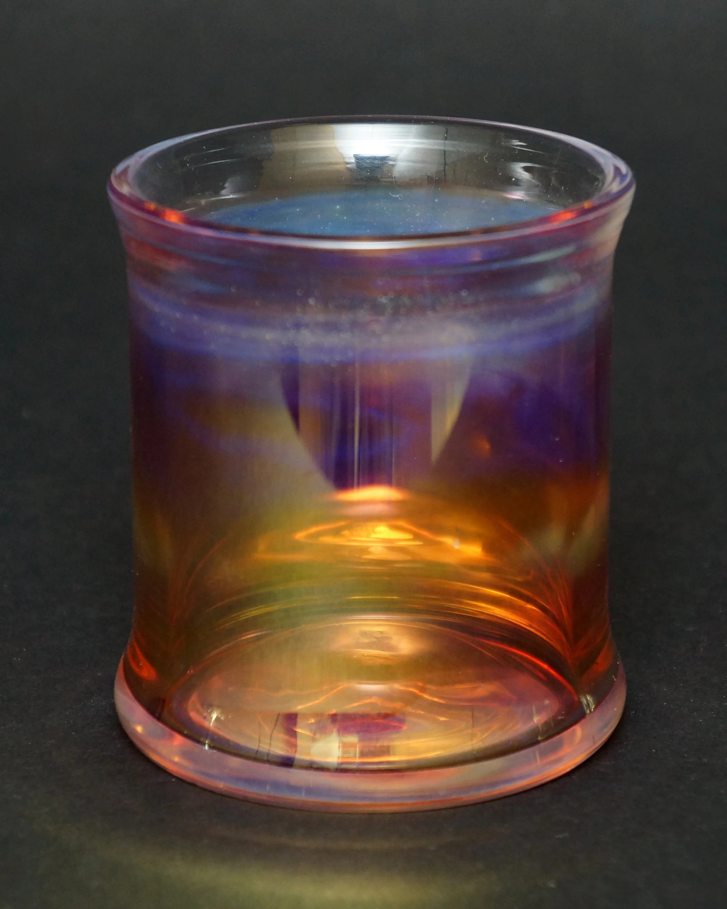 Gold And Silver Fumed Tumbler