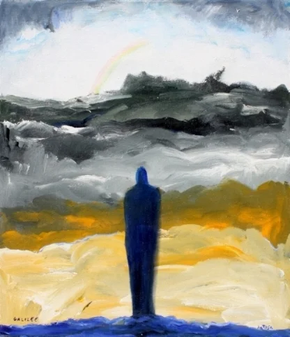 Galilee<br>26 x 22"<br>Acrylic on Paper