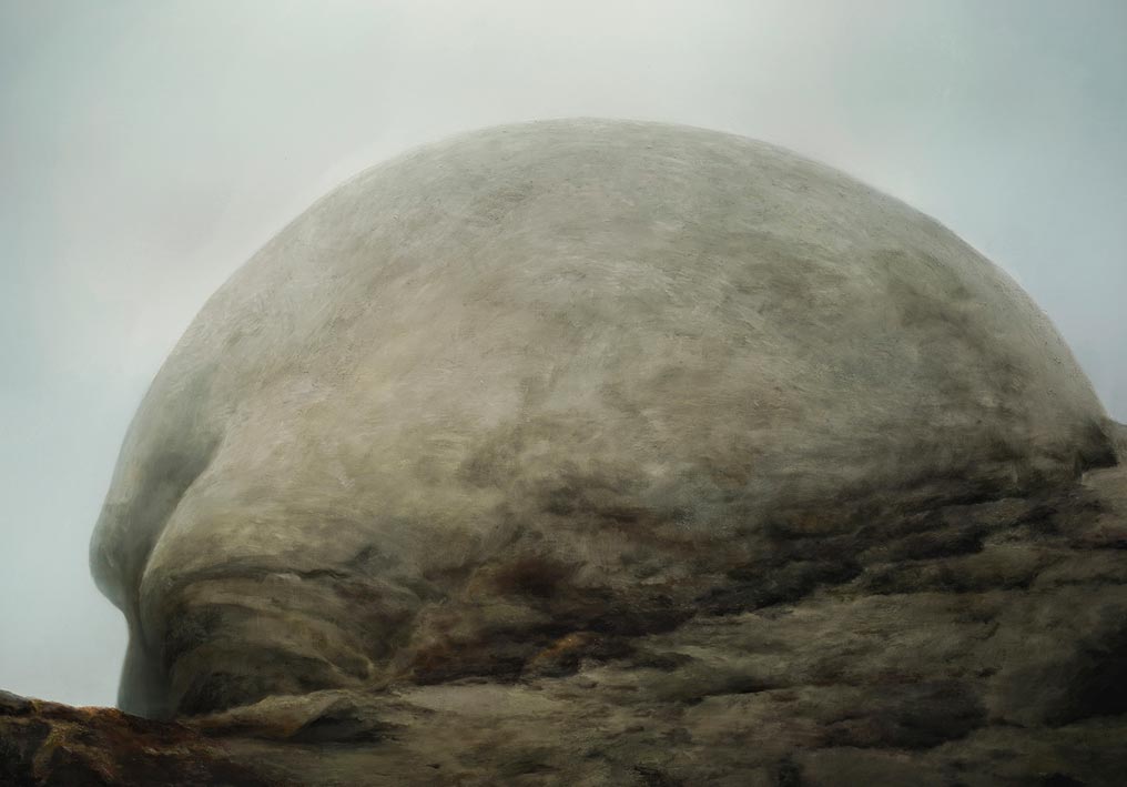 Monument 2014 Oil on Linen 282cm x 400cm