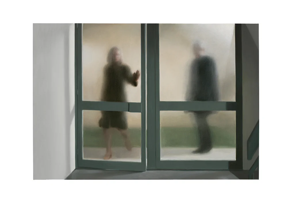 Glass Doors 2012 Oil on Linen 200cm x 290cm