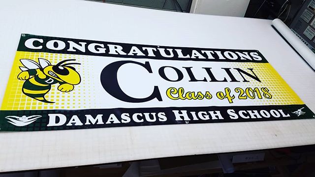 Celebrate that special time with a graduation banner