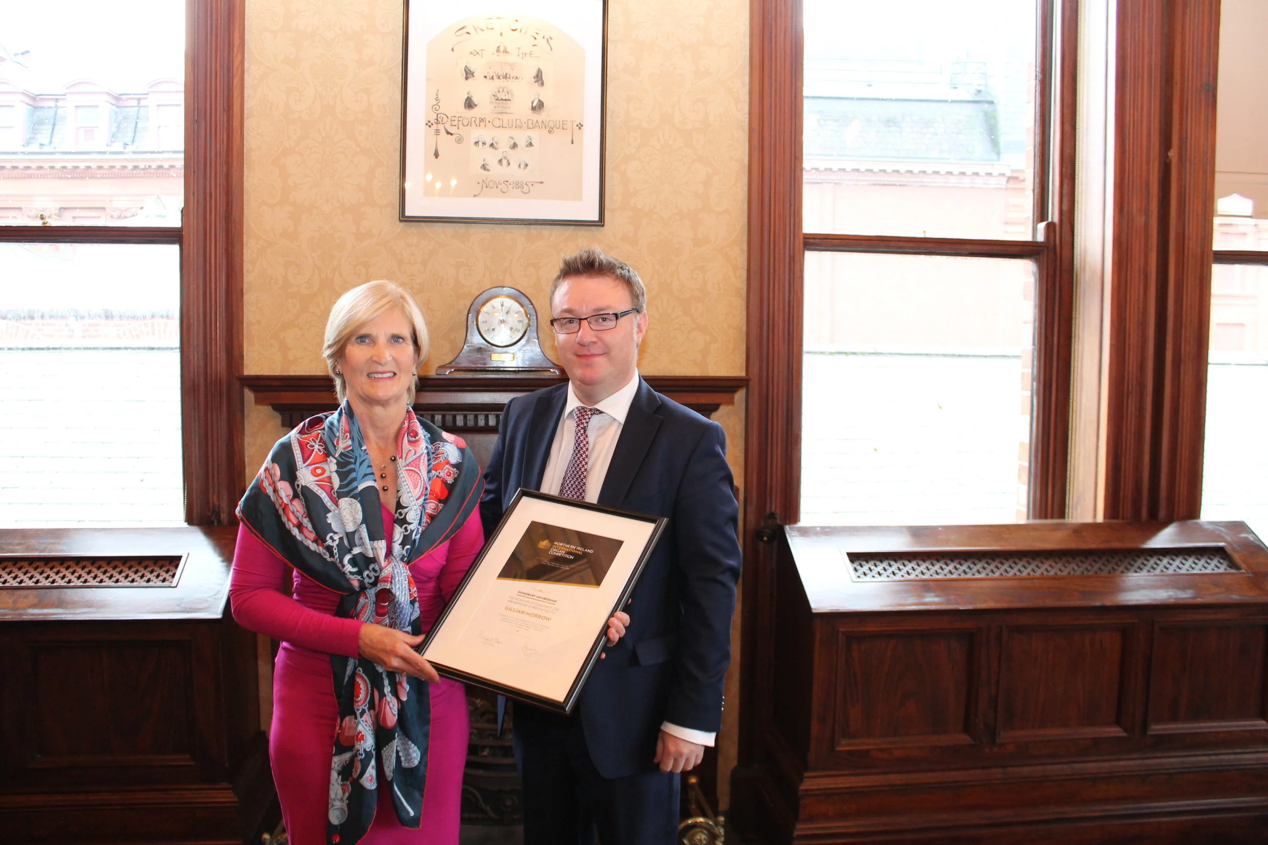 Gillian Morrow - Our first Honorary Member