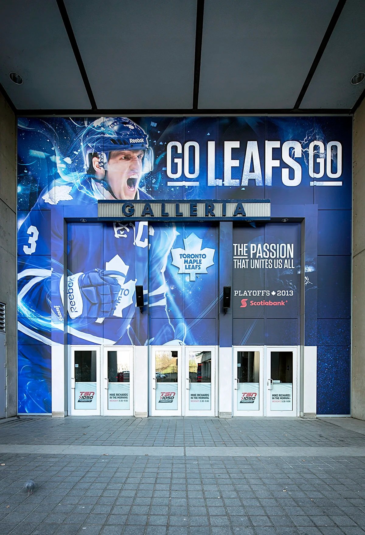 Toronto Maple Leafs Playoffs Marketing Collateral & Signage