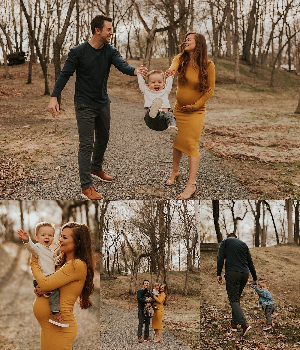 Minnesota Spring Maternity Family Session