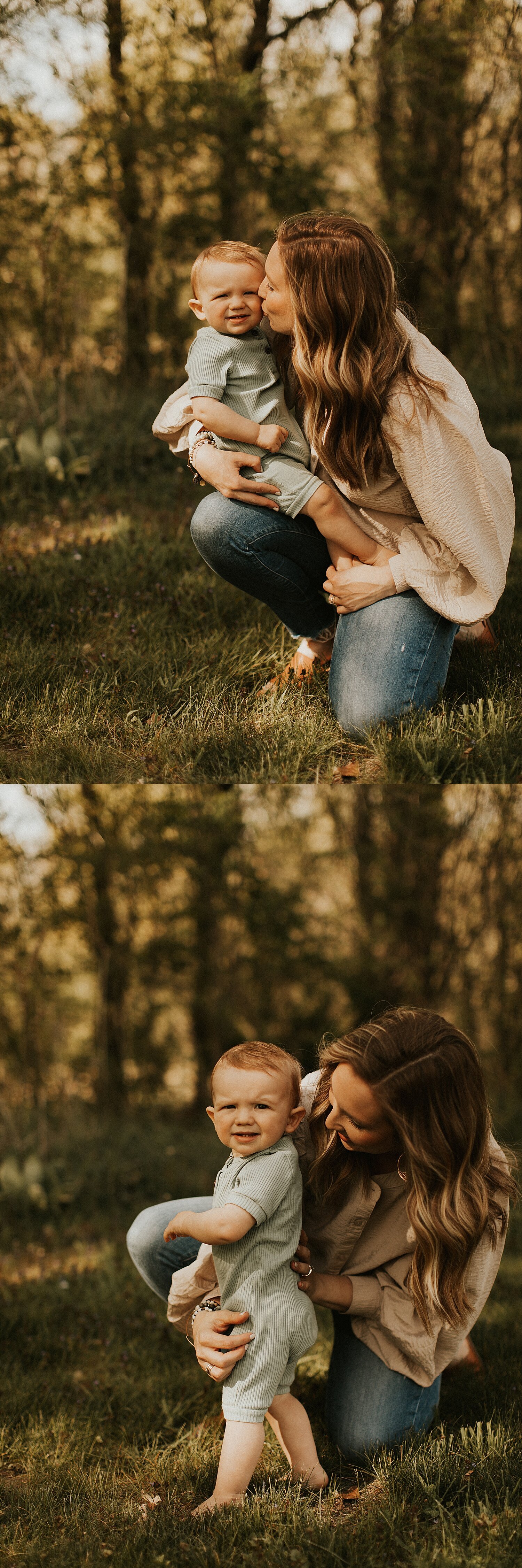 minnesota family session + one year birthday