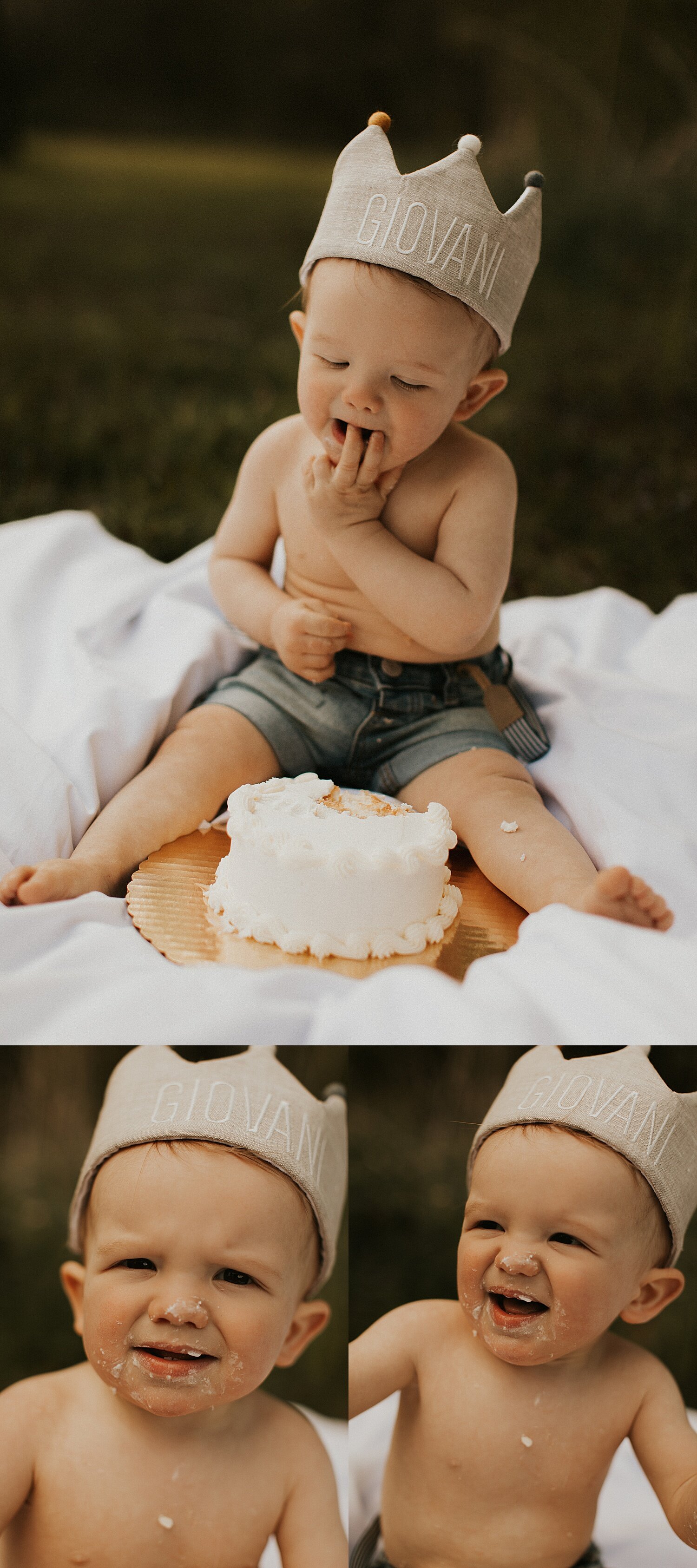 minnesota family session + one year birthday