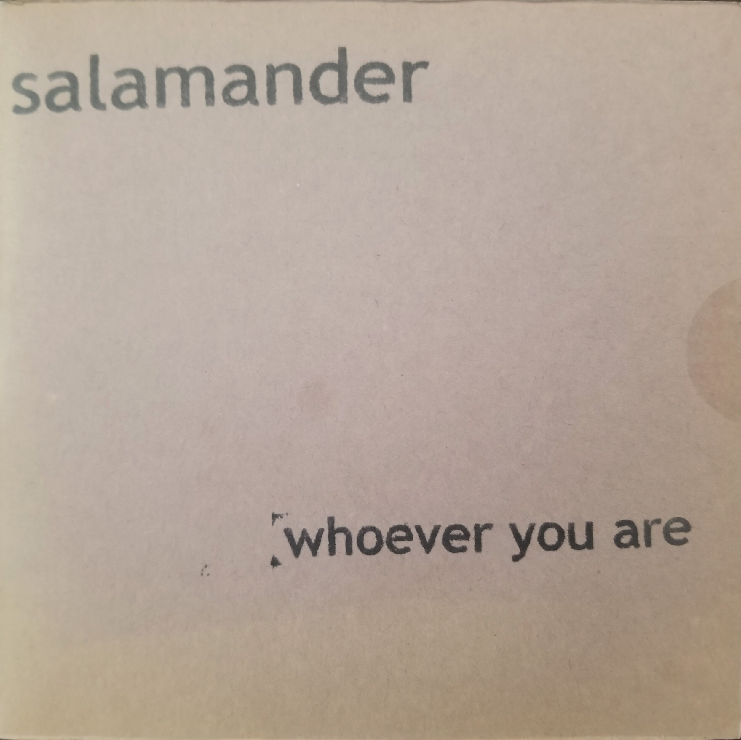 Salamander - Whoever You Are (2005)
