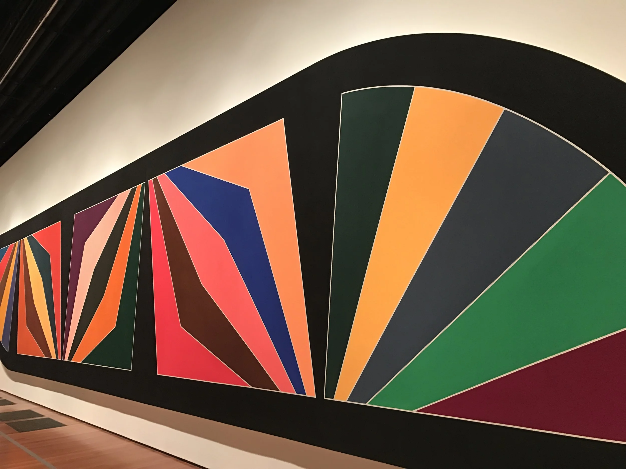  More large scale Frank Stella at the Deyoung, this won't be up any more, but there's no bad time to visit this museum.&nbsp; 