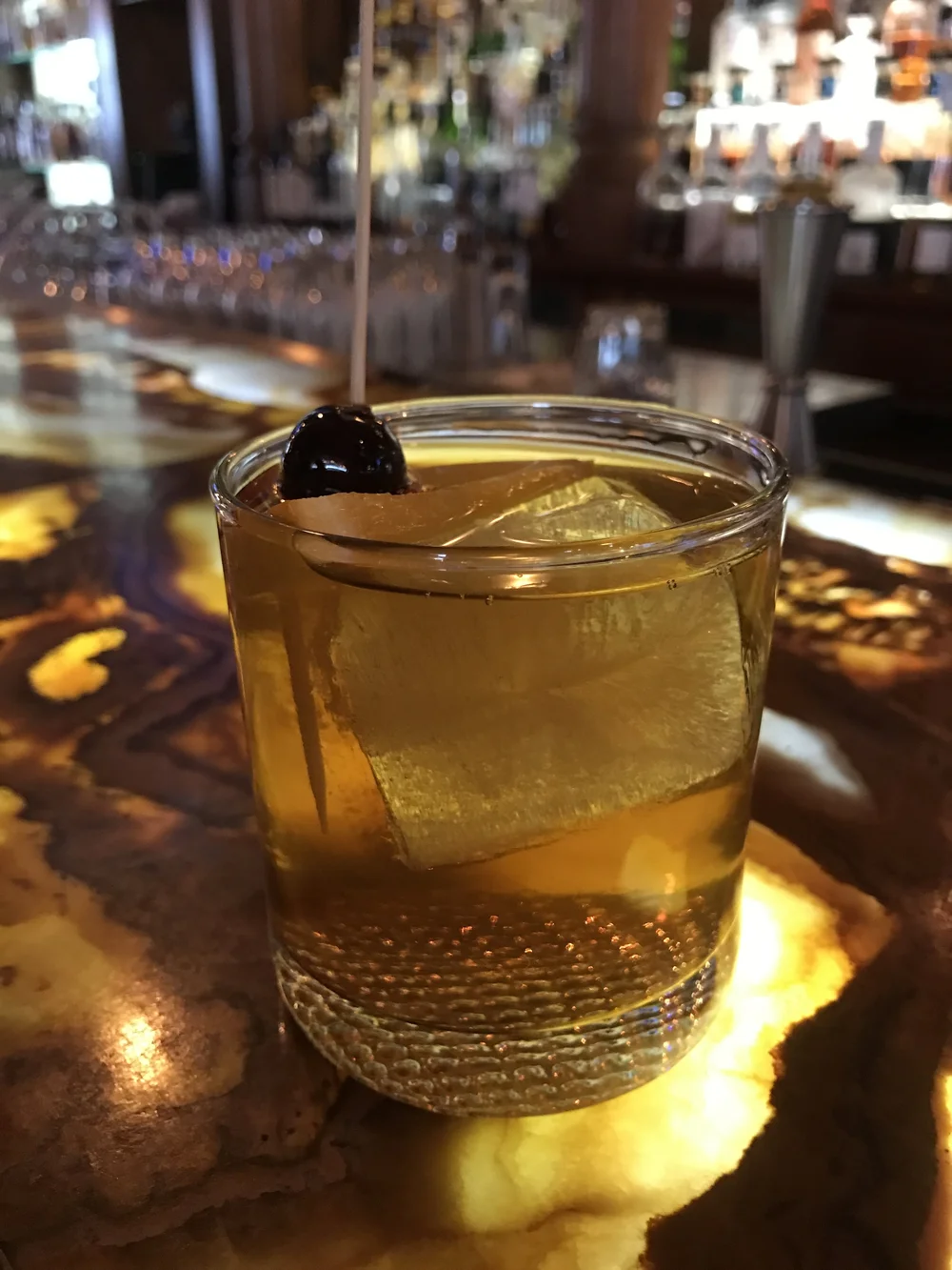  An Old Fashioned in a very old fashioned hotel, Stanley Hotel. DAD JOKES! 
