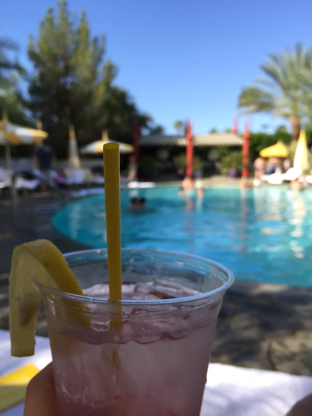  parker pink lemonade, possibly with some added alcoholic substance 