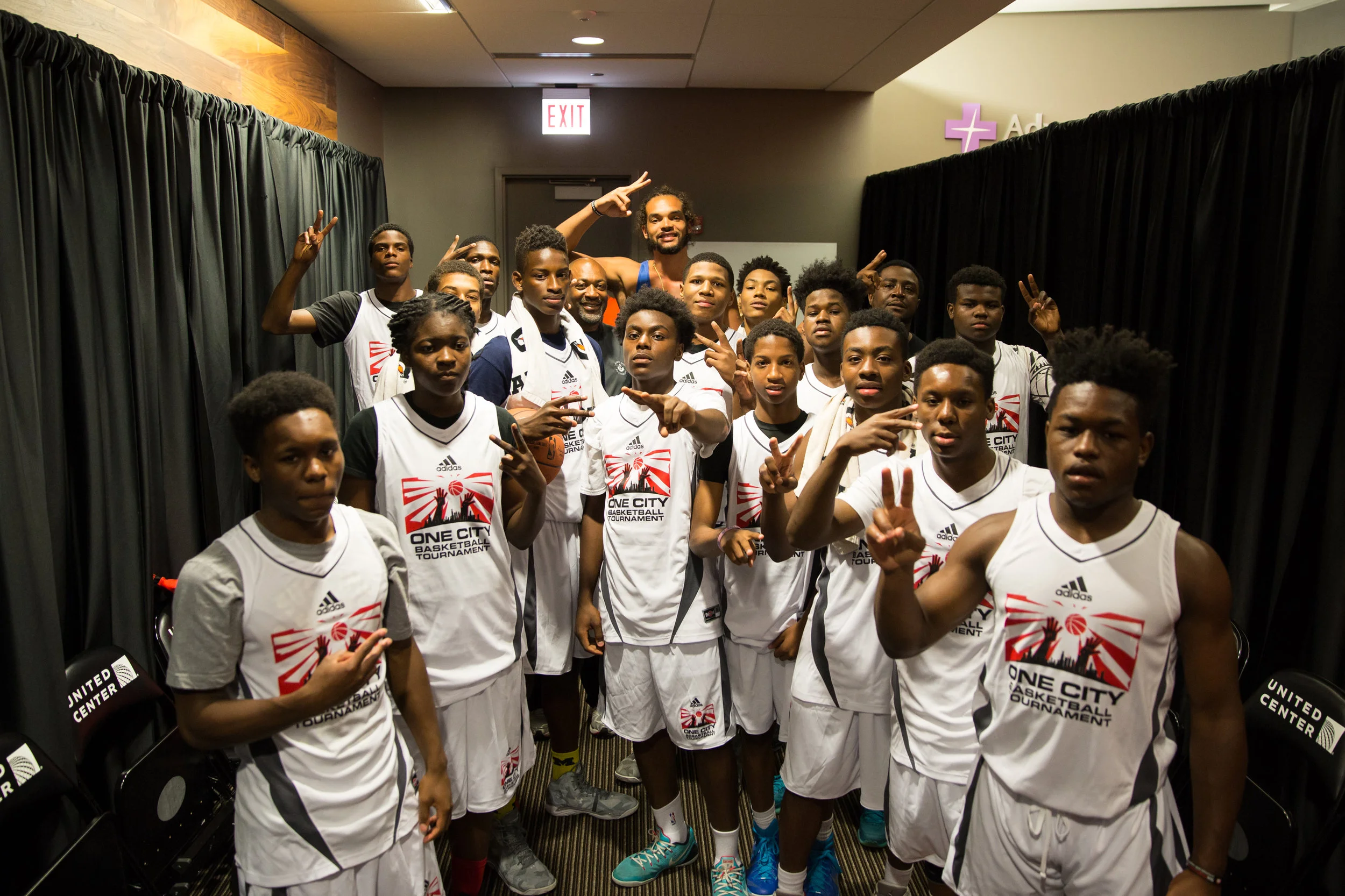 Chicago’s Local Champion Coaches at Joakim Noah's Foundation