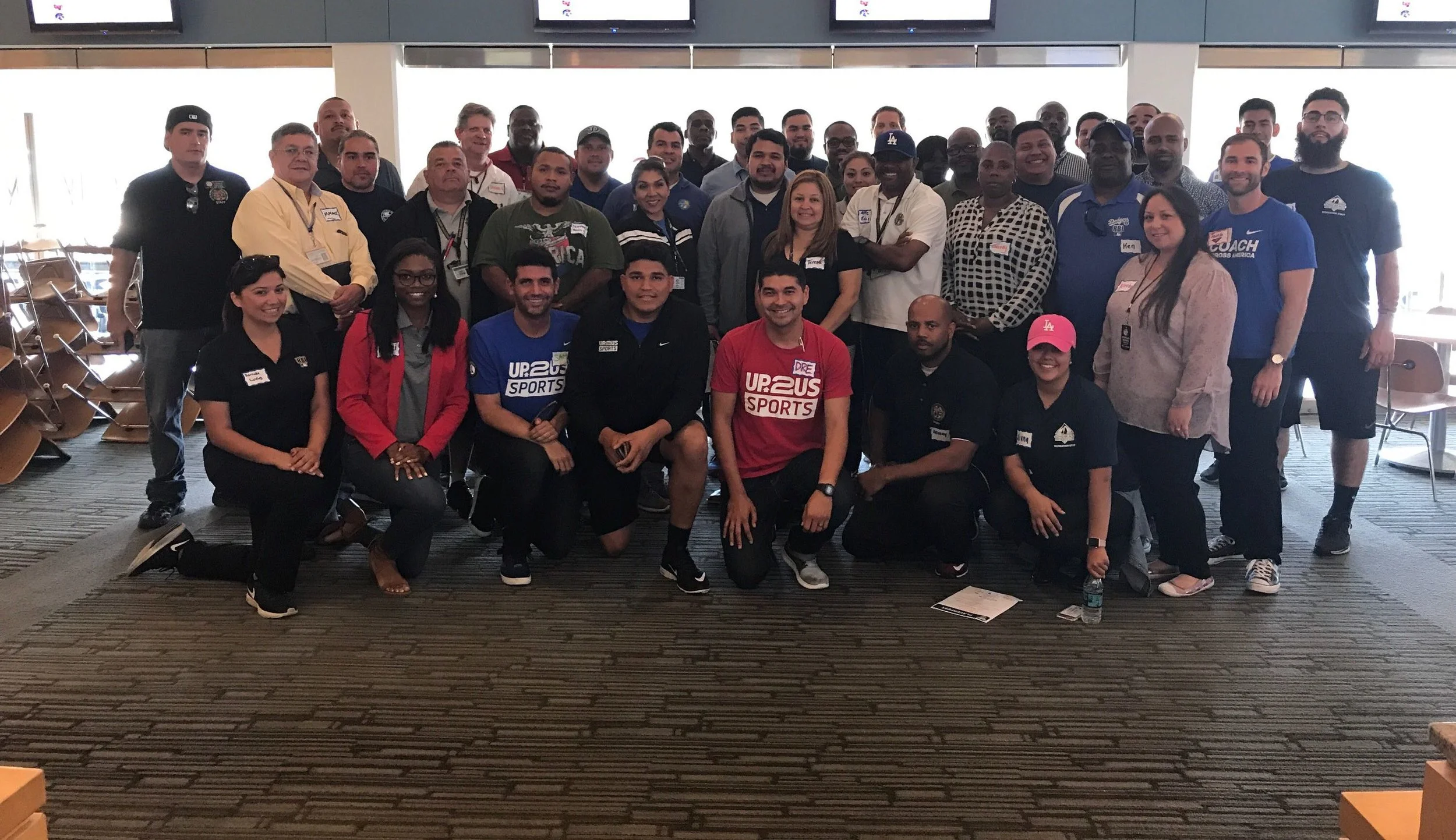 Up2Us Sports Provides Training to LA Dodgers Foundation Dodgers RBI Program