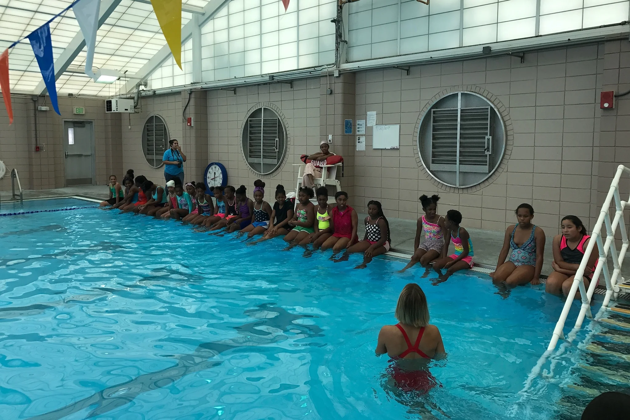Ambassador Kim Vandenberg Hosts Swim Clinic for New Orleans Youth