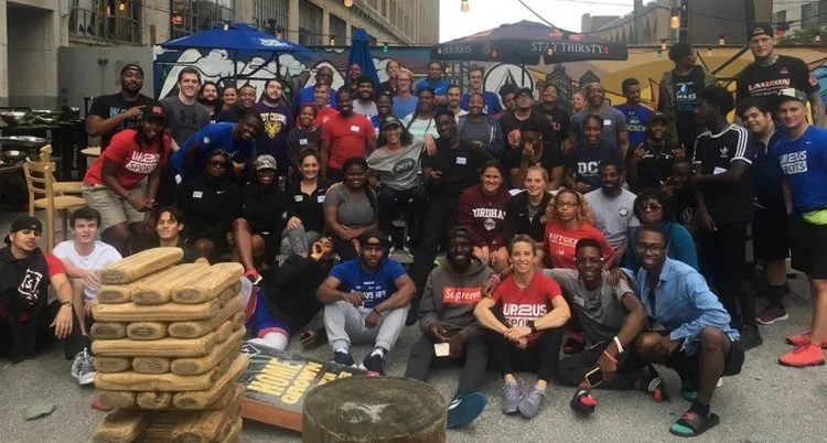 Collette V. Smith visited our 2018 Philadelphia Coach Training Institute and met with Up2Us Sports coaches