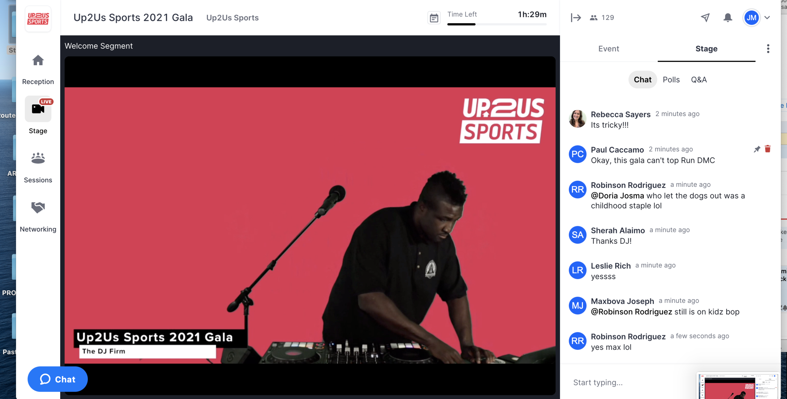 Up2Us Sports 2021 Gala - The DJ Firm