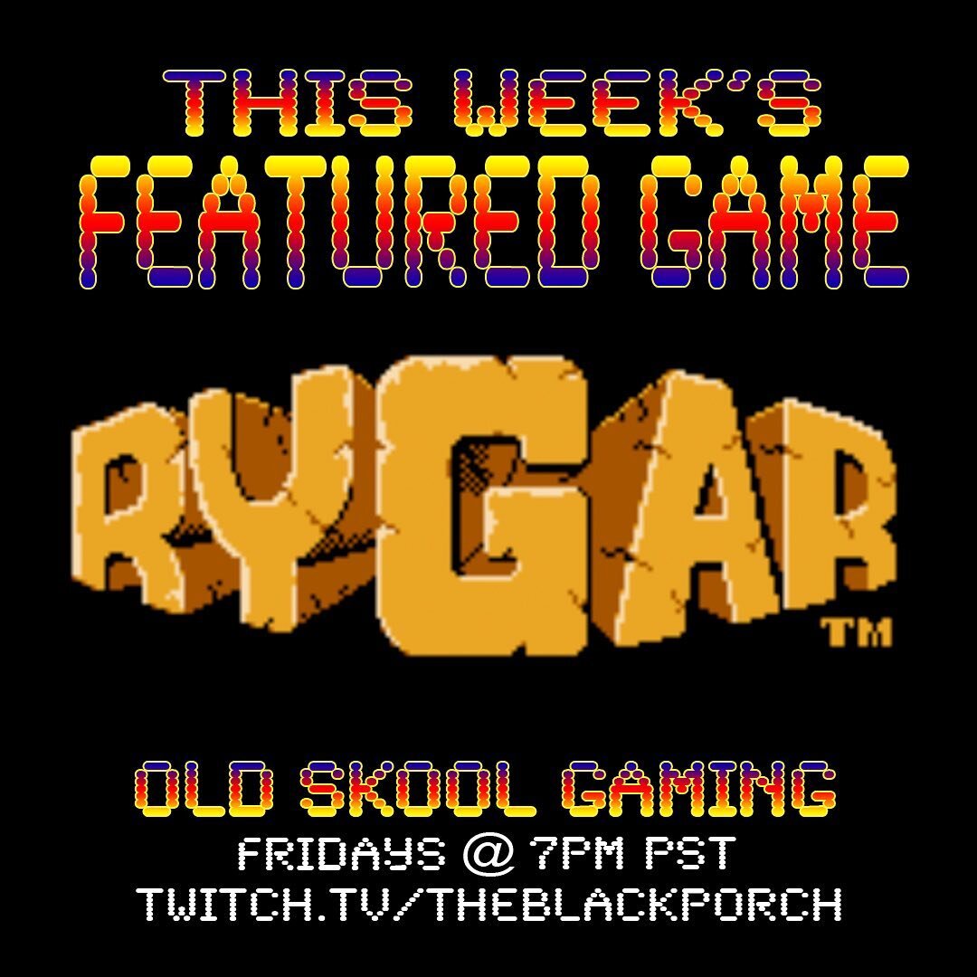 We’re back at again this Friday with Rygar. Stop by Twitch for that nostalgiaπ
π₯π₯π₯ππ½ππ½ππ½
•
•
•
Follow @theblackporch Follow
Follow @theblackporch Follow •
•
•
#explore #explorepage #music #boombap
