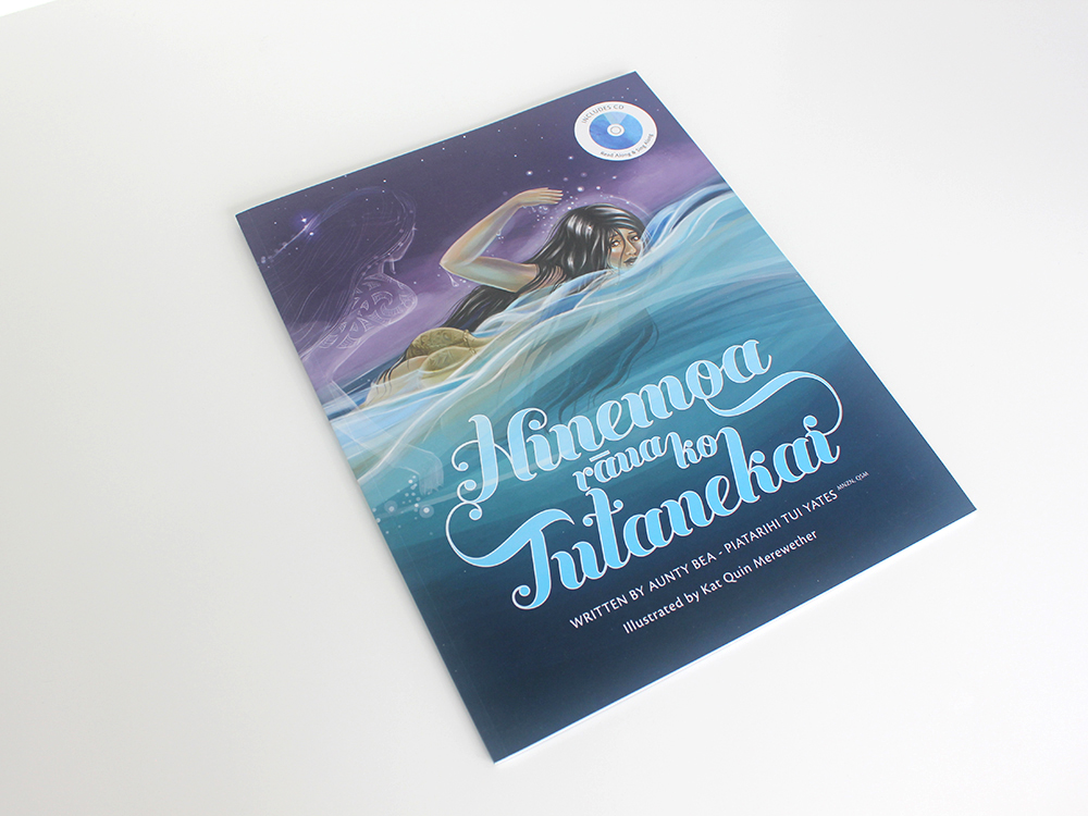Hinemoa rawa ko Tutanikai Illustration Books Kat Merewether Aunty Bea