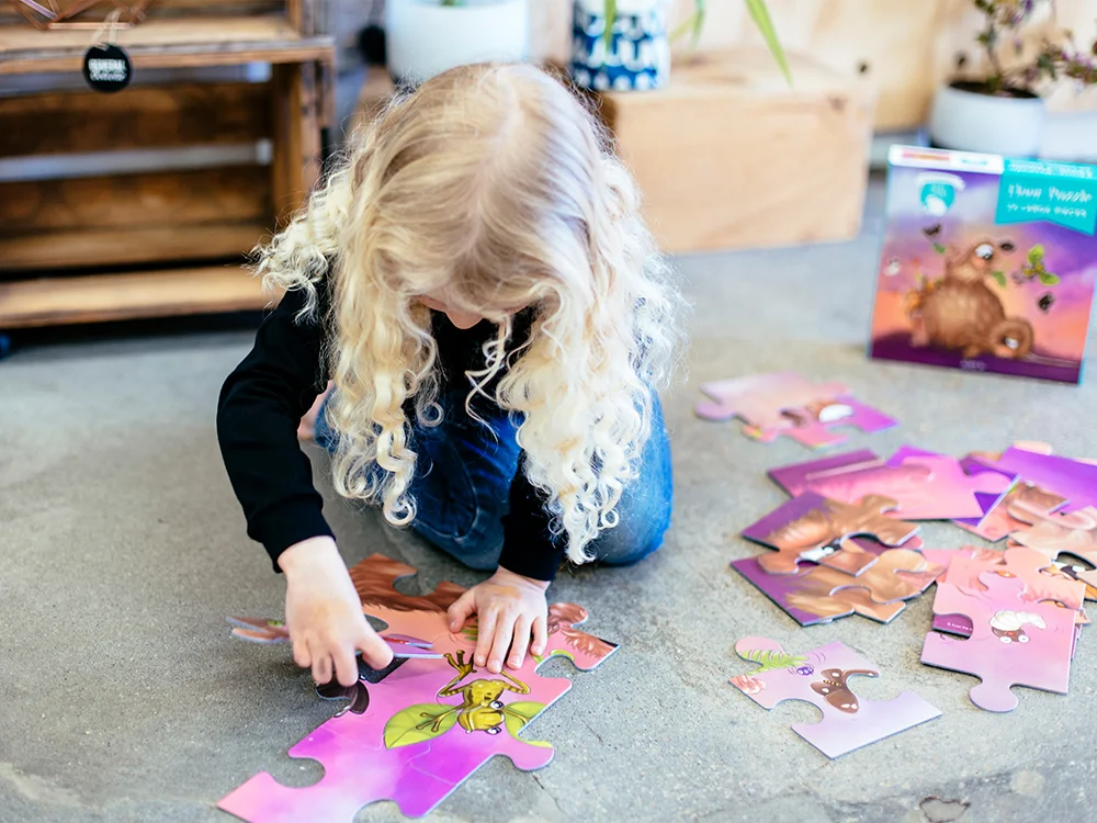 Kuwi the Kiwi Floor Puzzles Design Product