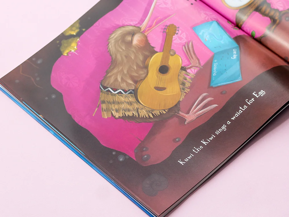 Kuwi the Kiwi SERIES Children’s BookS Illustration Kat Merewether