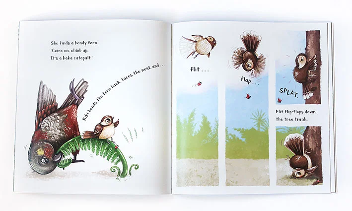 Flit the Fantail Scholastic Children’s Book Illustration Books
