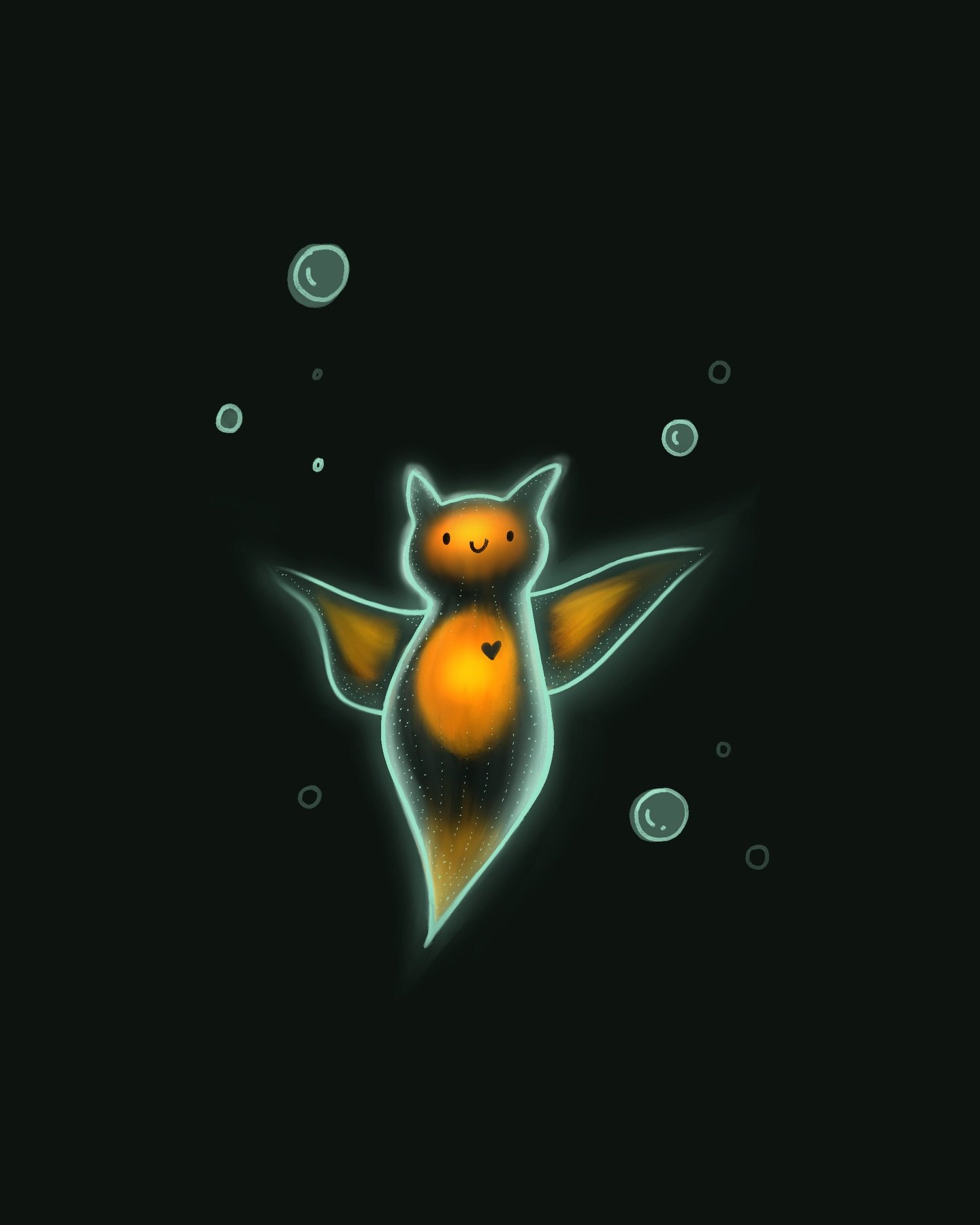 And here&rsquo;s the little weirdo that started it all for me - the Sea Angel. I saw this little creature on Planet Earth III and had to draw it. 🫧🪽

Sea angel fun facts:
🪽 They&rsquo;re actually a type of sea snail (but no shell)
🪽 Completely tr