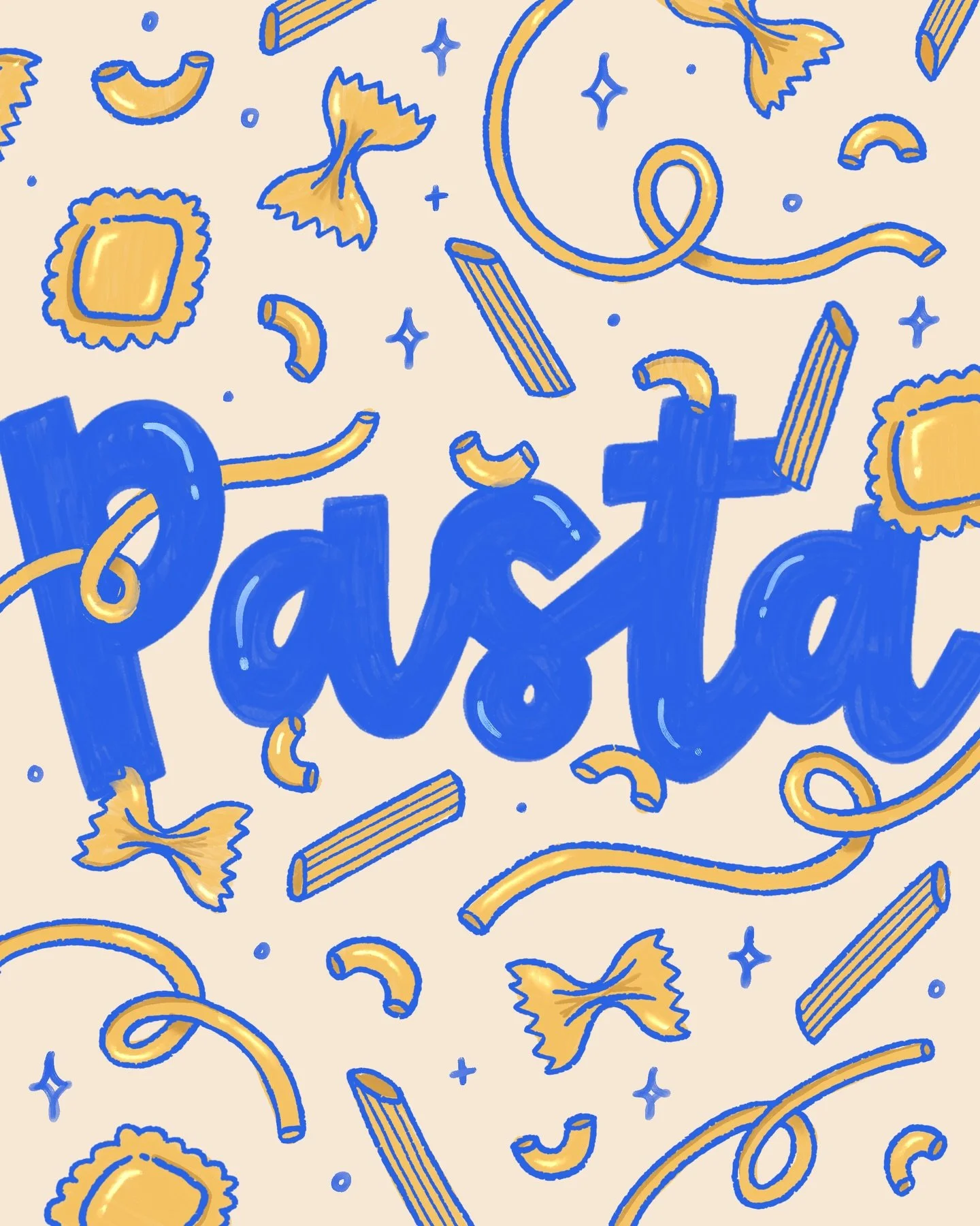 On a pasta kick lately 🍝
.
.
.
#pasta #doodle #procreateart #womenwhoillustrate