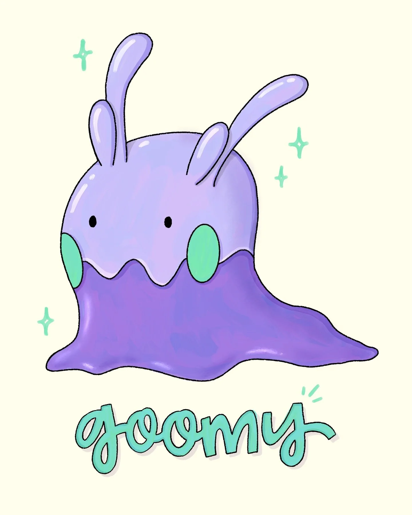 Love my lil Goomy buddy 💚
#pokopia #pokemonart #cuteart #goomy #womenofillustration