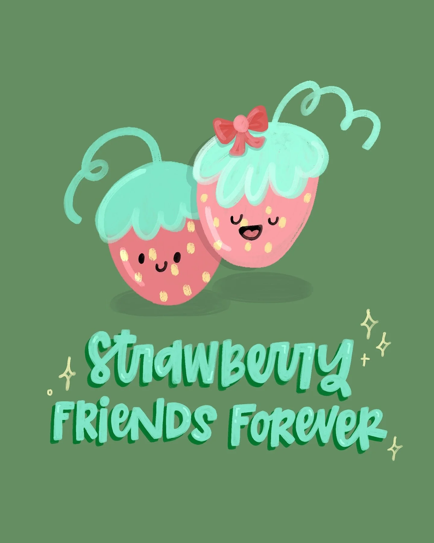 Strawberries are the cutest ❤️🍓
.
.
.
#doodle #doodling #illustrationoftheday #lettering #createeveryday #handlettering #letteringart #digitalart #designspiration #procreateart #procreatebrushes #cuteart #doodleaday #handlettered #strawberry #strawb