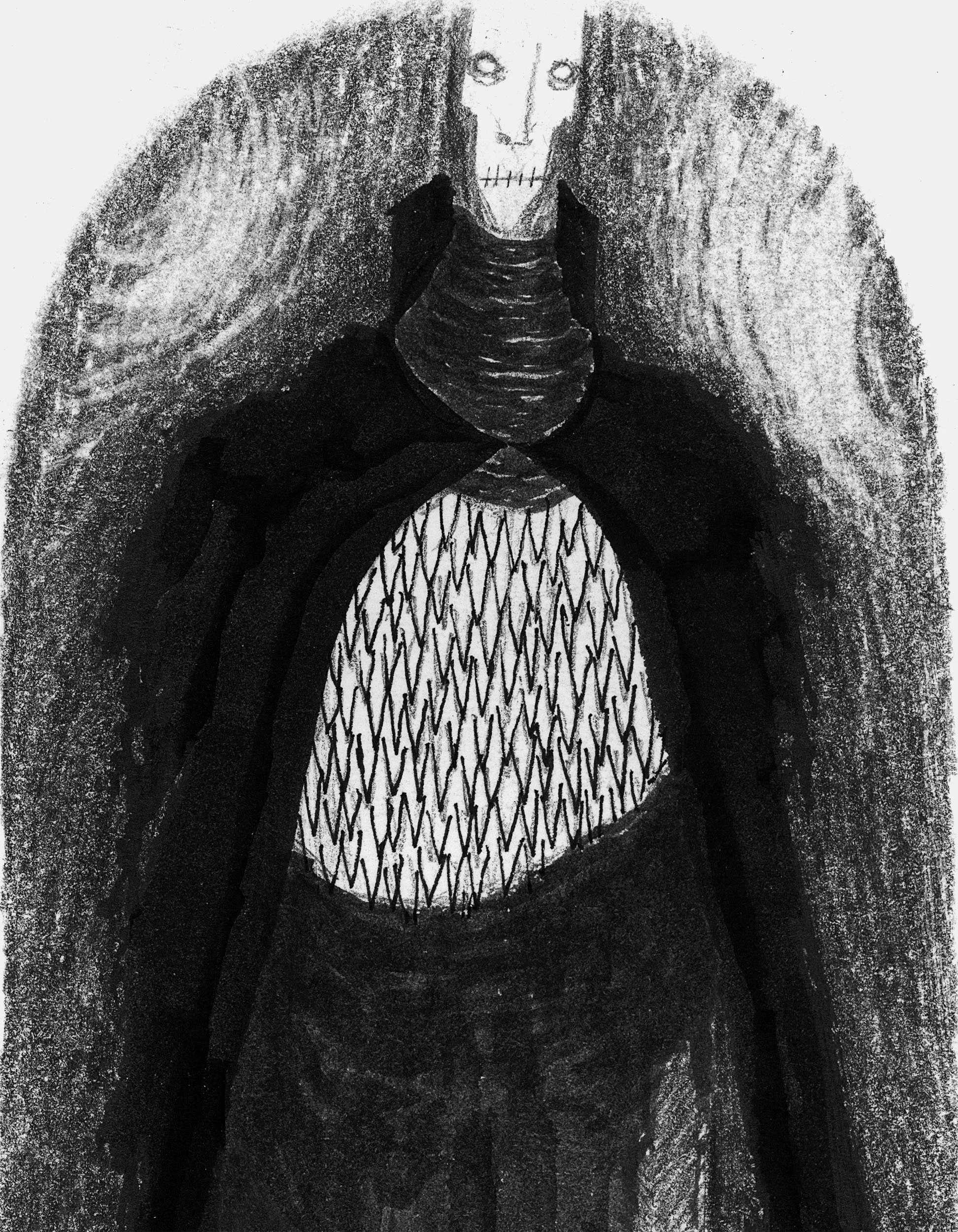 "Harvestman" Vampire Horror Art