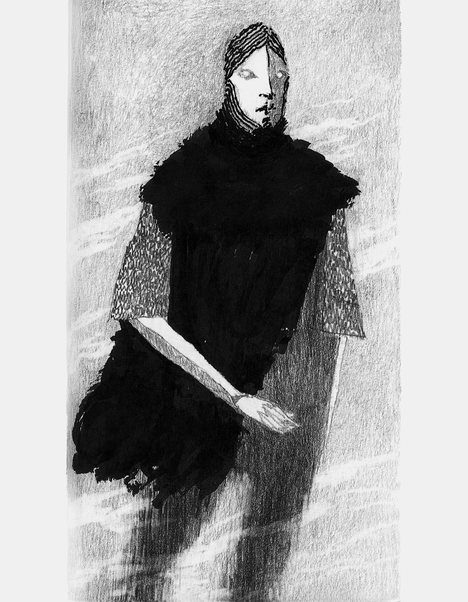 "Indri" Gothic Knight Illustration