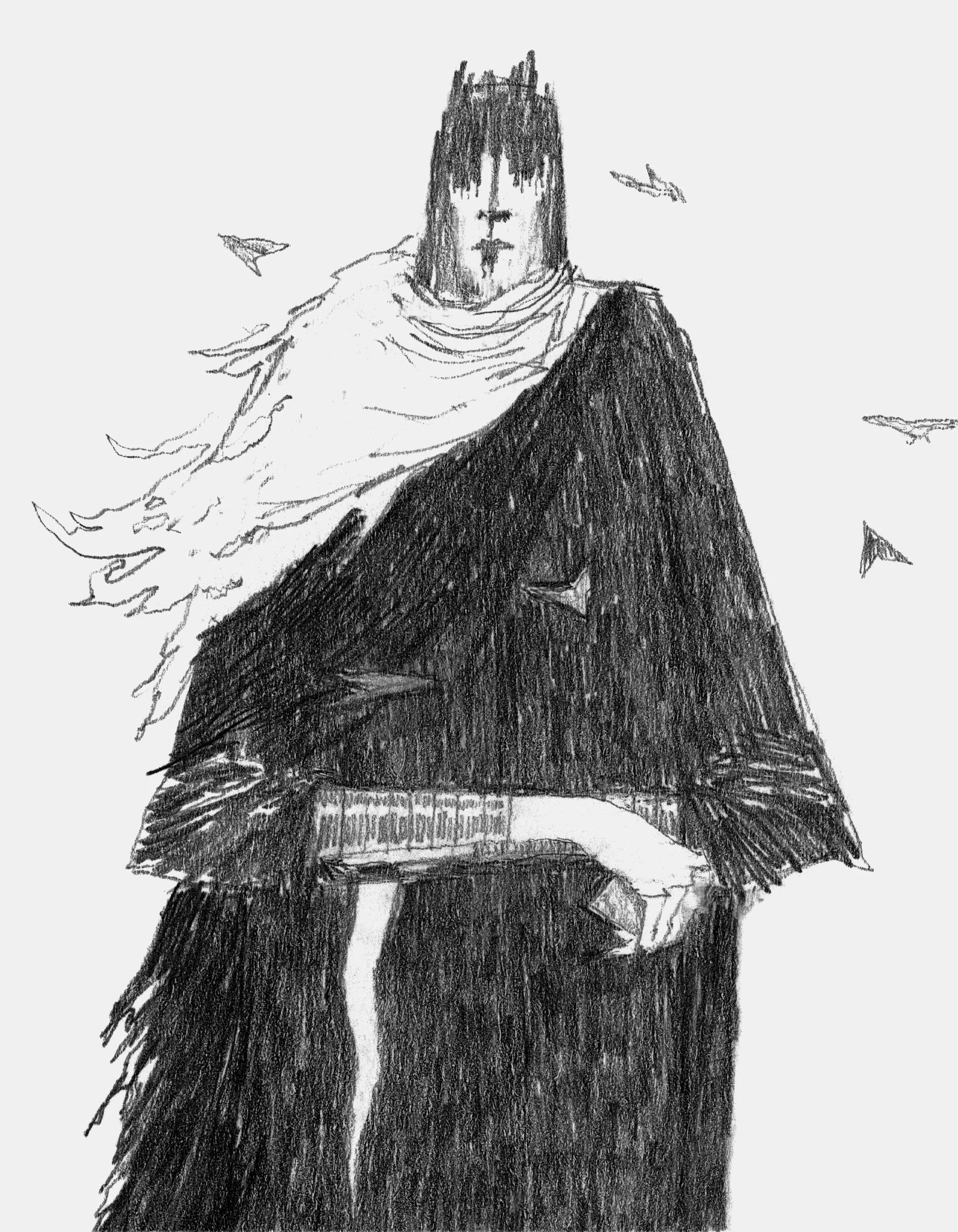 "Monomoth" Dark Assassin Fantasy Artwork
