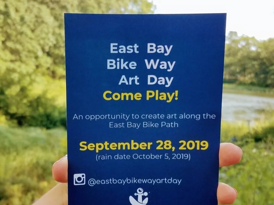 East Bay Bike Way Art Day 9/28