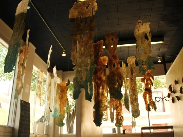 Passing Notes: Papermaking Collaborative Installation