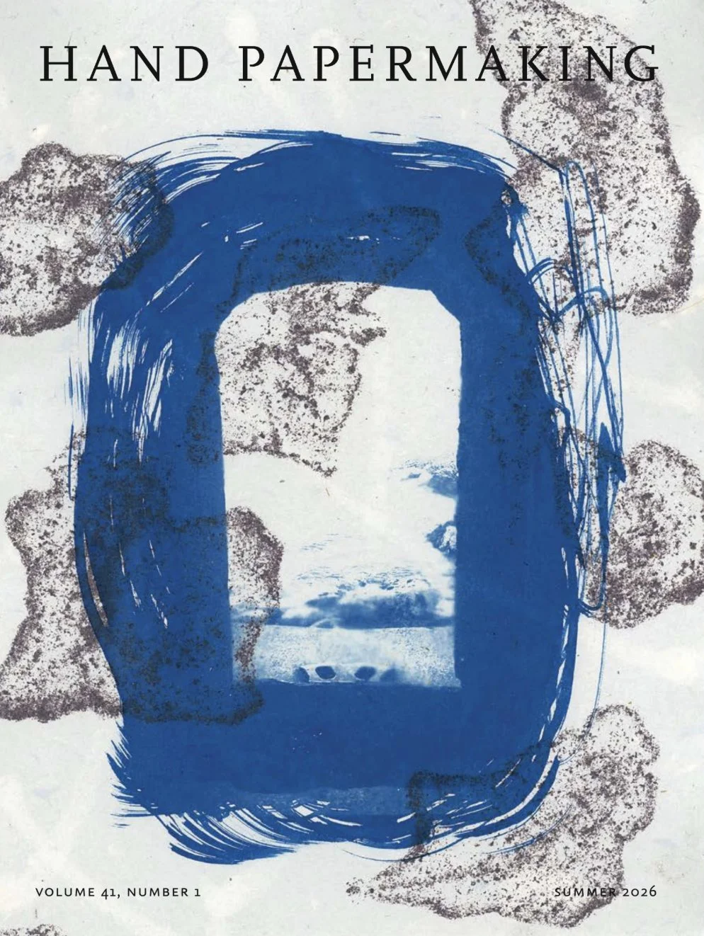 Featured Cover Artist in Hand Papermaking Magazine 40th Anniversary Issue