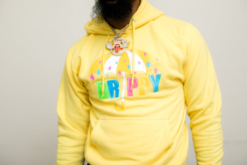 Drippy Hoodie (Light Yellow) — BLAKE