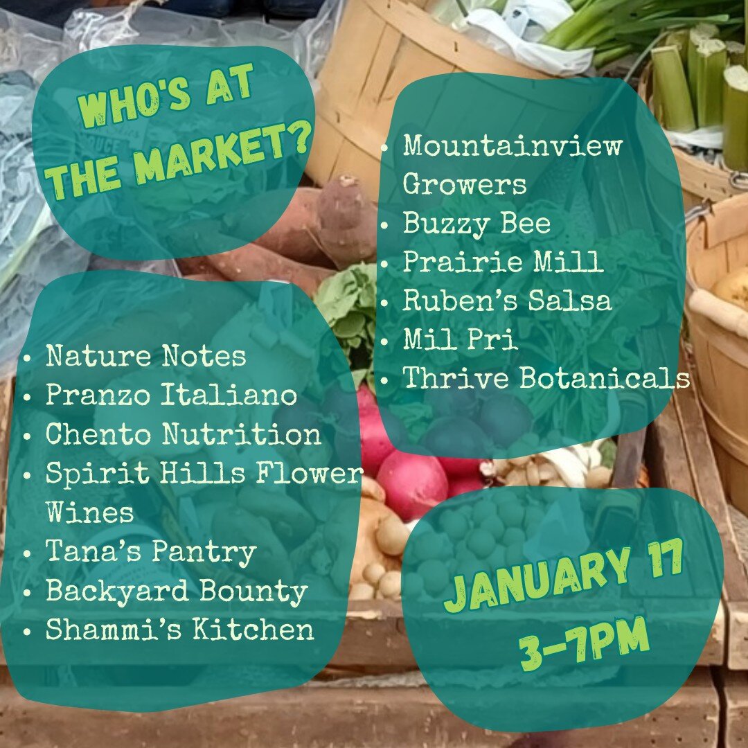 Stop by and stay warm at the market this week!
With hot and ready food from Shammi's Kitchen &amp; Milpri,
&amp; Produce and meat from Mountainview Growers!

#hsfmyyc #hscayyc #hsfmfamily #hillhurst #sunnyside #kensington #knowyourgrower #albertafarm