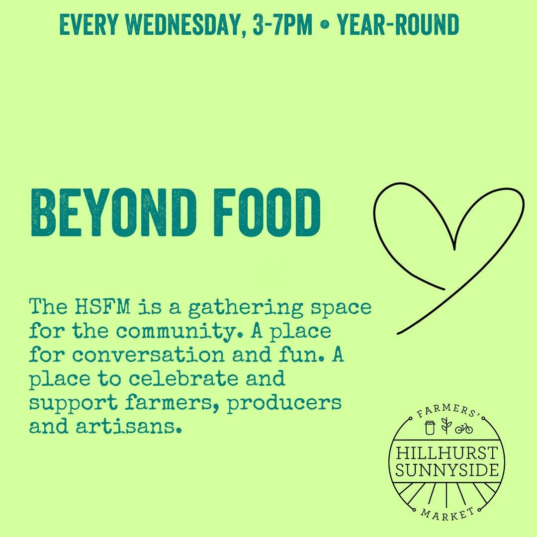 It&rsquo;s MARKET Day! The HSFM goes beyond food. Stop in to connect with your community and support local vendors every Wednesday, 3-7pm in HSCA&rsquo;s Hearth Room.

#WhyWednesday #hsfmyyc #hscayyc #hsfmfamily #hillhurst #sunnyside #kensington #kno