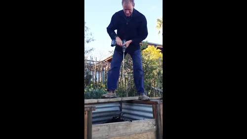 Cordless compost turning tool!
